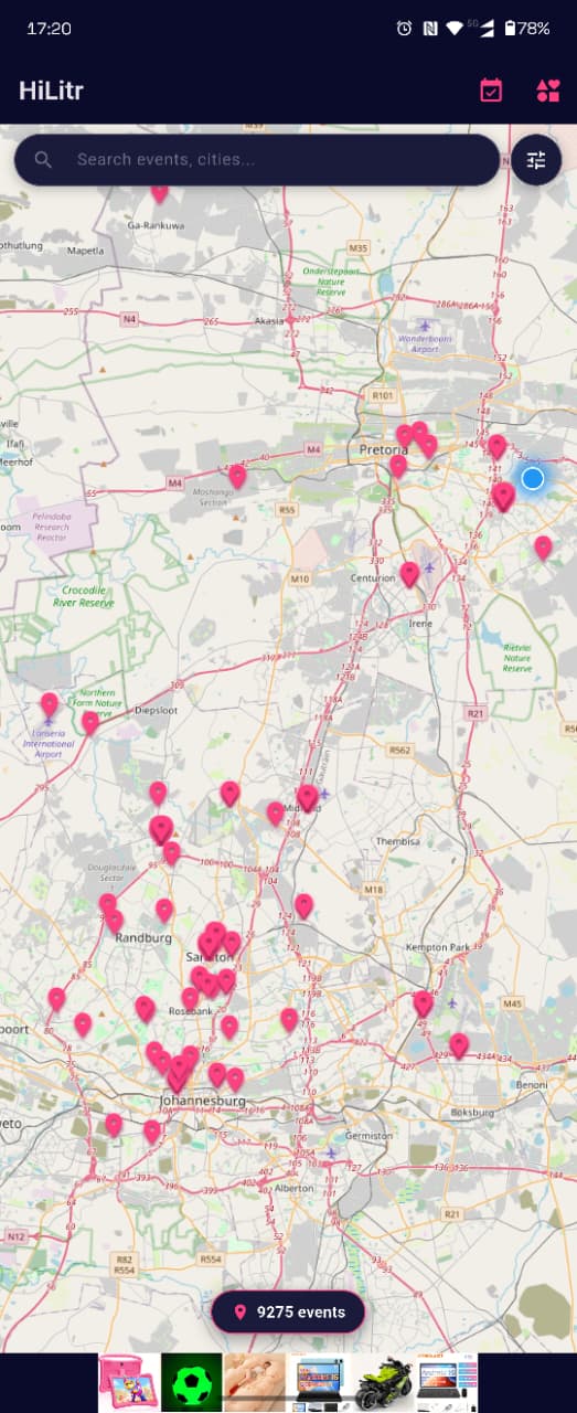 HiLitr app screenshot